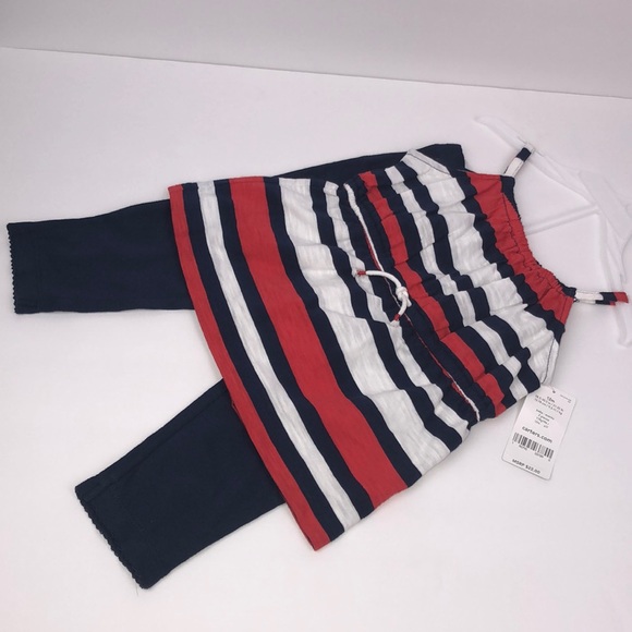 Baby girl tank top 2-piece sets 12 month - Picture 4 of 6